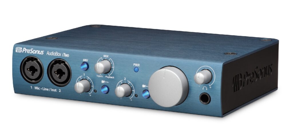 presonus itwo low budget usb audio interface